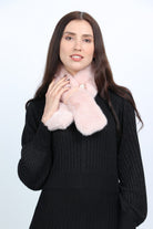 نتشي كوفية صغيرة فرو نسائية