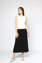 نتشي بلوزة كت مخططة بالطول نسائي