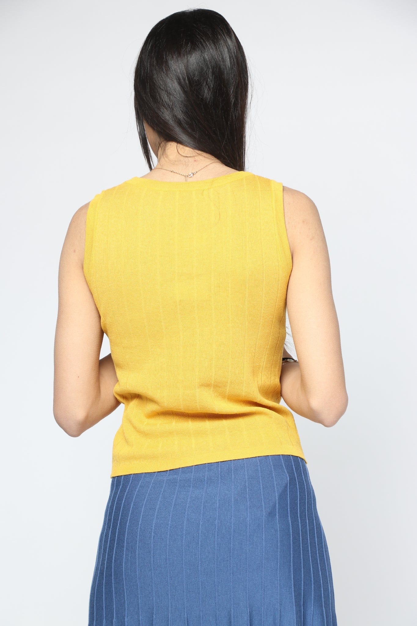 نتشي بلوزة كت مخططة بالطول نسائي