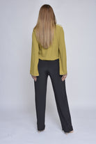 ديامانتين تونك سادة برباط على الخصر كم طويل نسائي