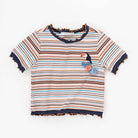 جينجرسنابس بلوزة منقطة بأزرار أمامية بناتي متعدد الألوان