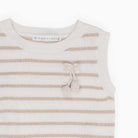 جينجرسنابس بلوزة بناتي كت مخطط بالعرض أوف وايت