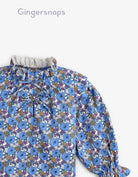 جينجرسنابس بلوزة مشجرة كم طويل مع أساور بناتي - متعدد الألوان