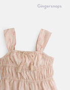 جينجرسنابس بلوزة مشجرة كروب حمالات عريضة بناتي بيج