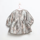 جينجرسنابس فستان بناتي قشر سمك لامع شفاف متعدد الألوان