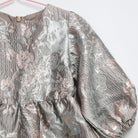 جينجرسنابس فستان بناتي قشر سمك لامع شفاف متعدد الألوان