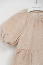 جينجرسنابس فستان بمب قصير كم قصير بف بناتي بيج فاتح