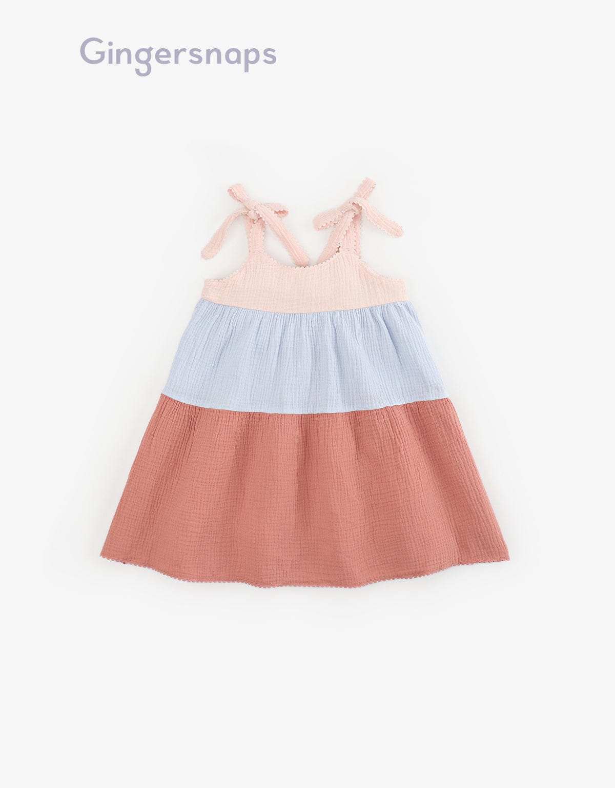 جينجرسنابس فستان أكثر من لون حمالات أطفال بناتي متعدد الألوان