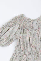 جينجرسنابس فستان مشجر مخصر نص كم بناتي متعدد الألوان