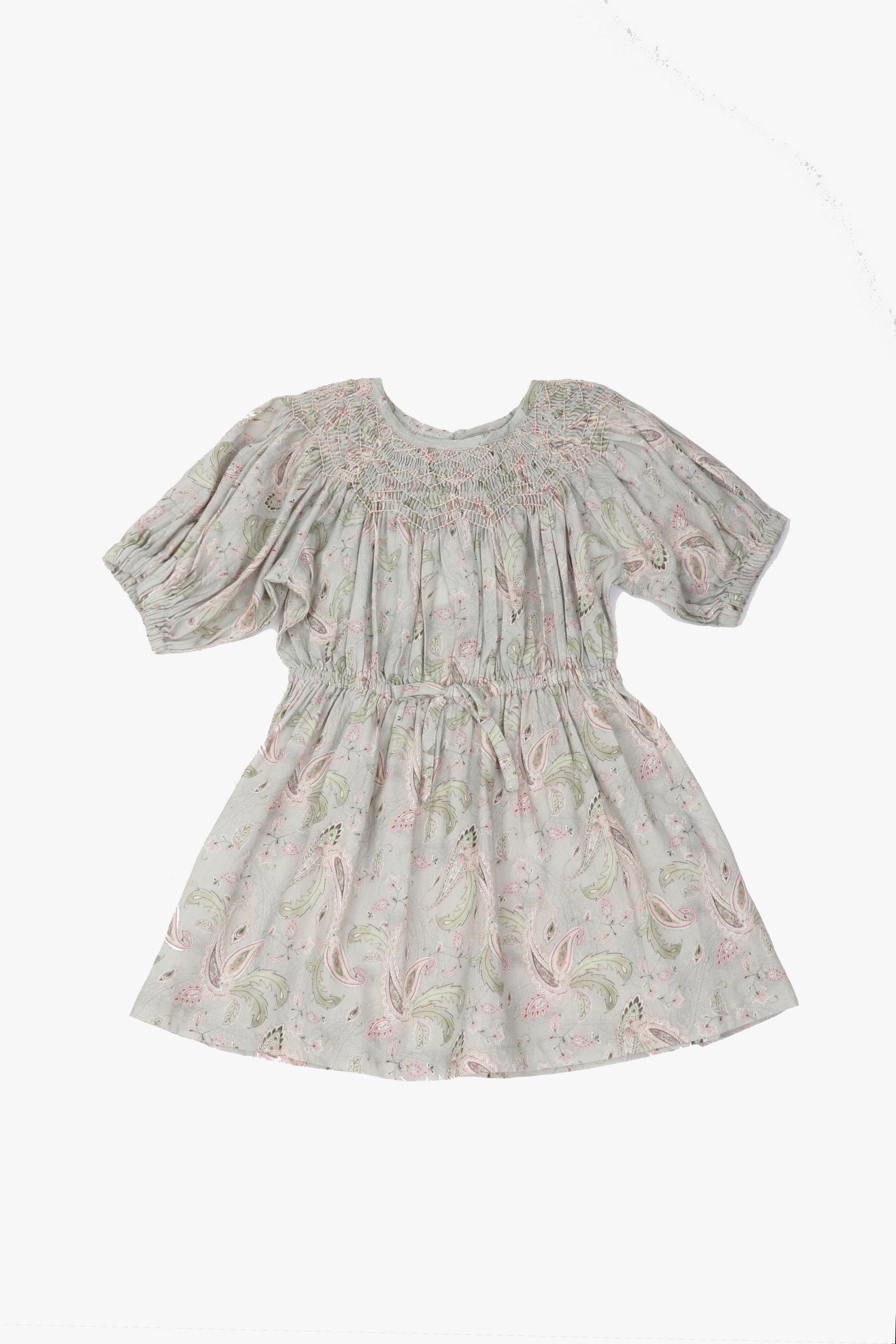 جينجرسنابس فستان مشجر مخصر نص كم بناتي متعدد الألوان