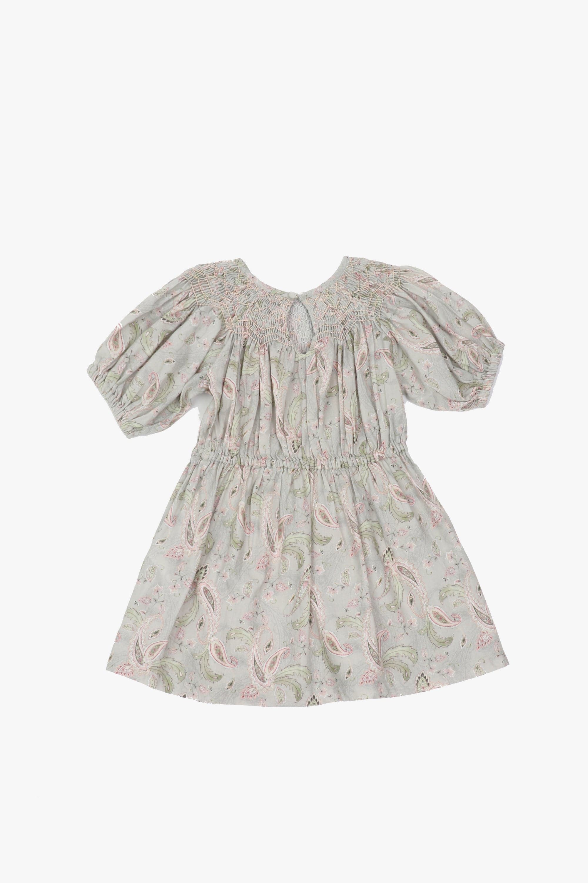 جينجرسنابس فستان مشجر مخصر نص كم بناتي متعدد الألوان