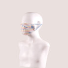 جينجرسنابس كمامة بناتي منقوشة قماش متعدد الألوان