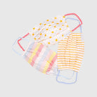 جينجرسنابس كمامات بناتي ملونة متعدد الألوان