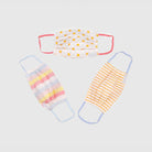 جينجرسنابس كمامات بناتي ملونة متعدد الألوان