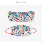 جينجرسنابس كمامات موردة بناتي متعدد الألوان