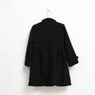 جينجرسنابس جاكيت بناتي مشجر بسحاب كم طويل أسود