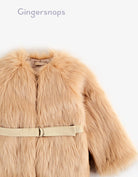 جينجرسنابس جاكيت فرو بناتي بني