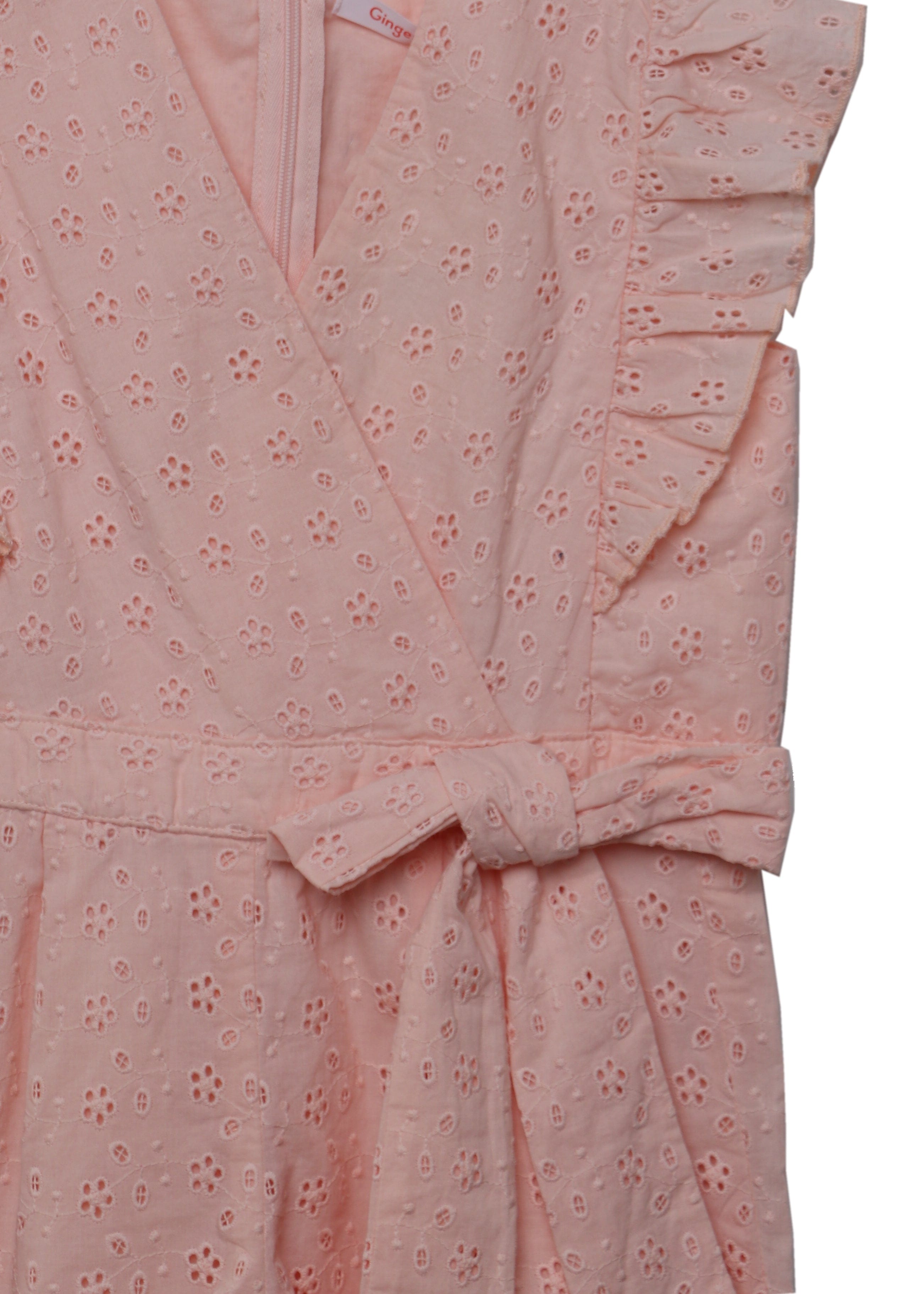 جينجرسنابس جمبسوت بناتي مخرم  قصير برباط احمر سحابي