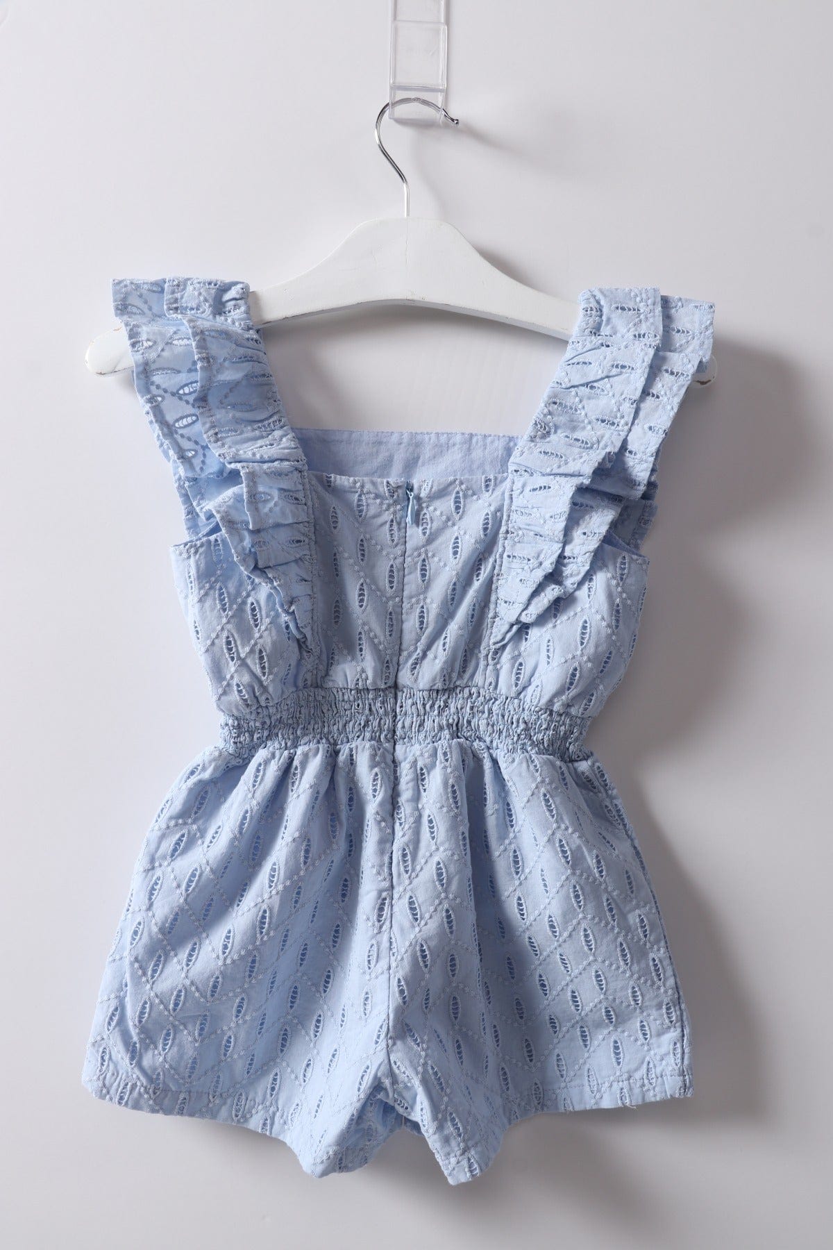 جينجرسنابس جمبسوت بناتي مخرم قصير أزرق فاتح