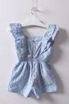 جينجرسنابس جمبسوت بناتي مخرم قصير أزرق فاتح