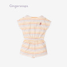 جينجرسنابس جمبسوت بناتي مخطط بالعرض كم قصير متعدد الألوان