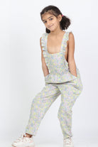 جينجرسنابس جمبسوت بناتي مشجر بفتحة صدر مربعة متعدد الألوان