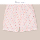 جينجرسنابس جمبسوت شورت مطرز بالخيط بحمالات بناتي متعدد الألوان