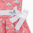 جينجرسنابس فستان بناتي فراشات برباط مزين بفراشة وردي صدفي