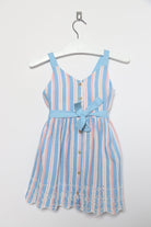 جينجرسنابس فستان مخطط بالطول حمالات سبعة بناتي متعدد الألوان