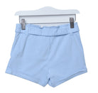 جينجرسنابس شورت سادة قصير برباط بناتي أزرق فاتح