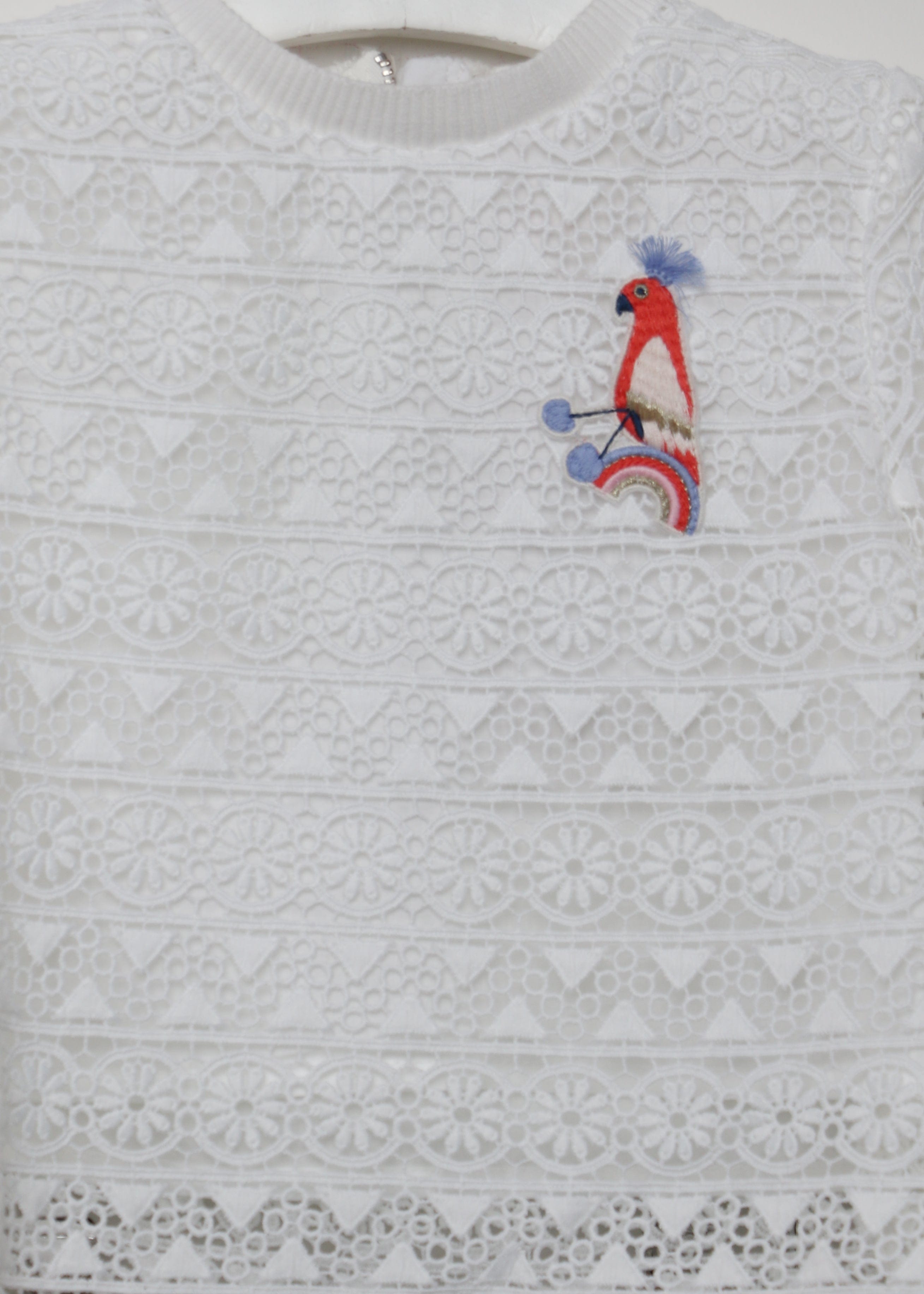 جينجرسنابس طقم شورت بناتي دانتيل مخرم غاردينيا