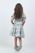 جينجرسنابس تنورة بناتي ميدي مشجرة متعدد الألوان