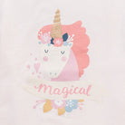 جينجرسنابس بيجامة بناتي بلوزة مطبوعة وتنورة منقوش وردي شاحب