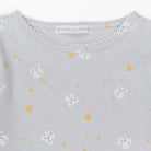 جينجرسنابس بيجامة بناتي مزينة بنمط أزرق بخاري