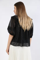 نتشي بلوزة سواريه نسائية سادة