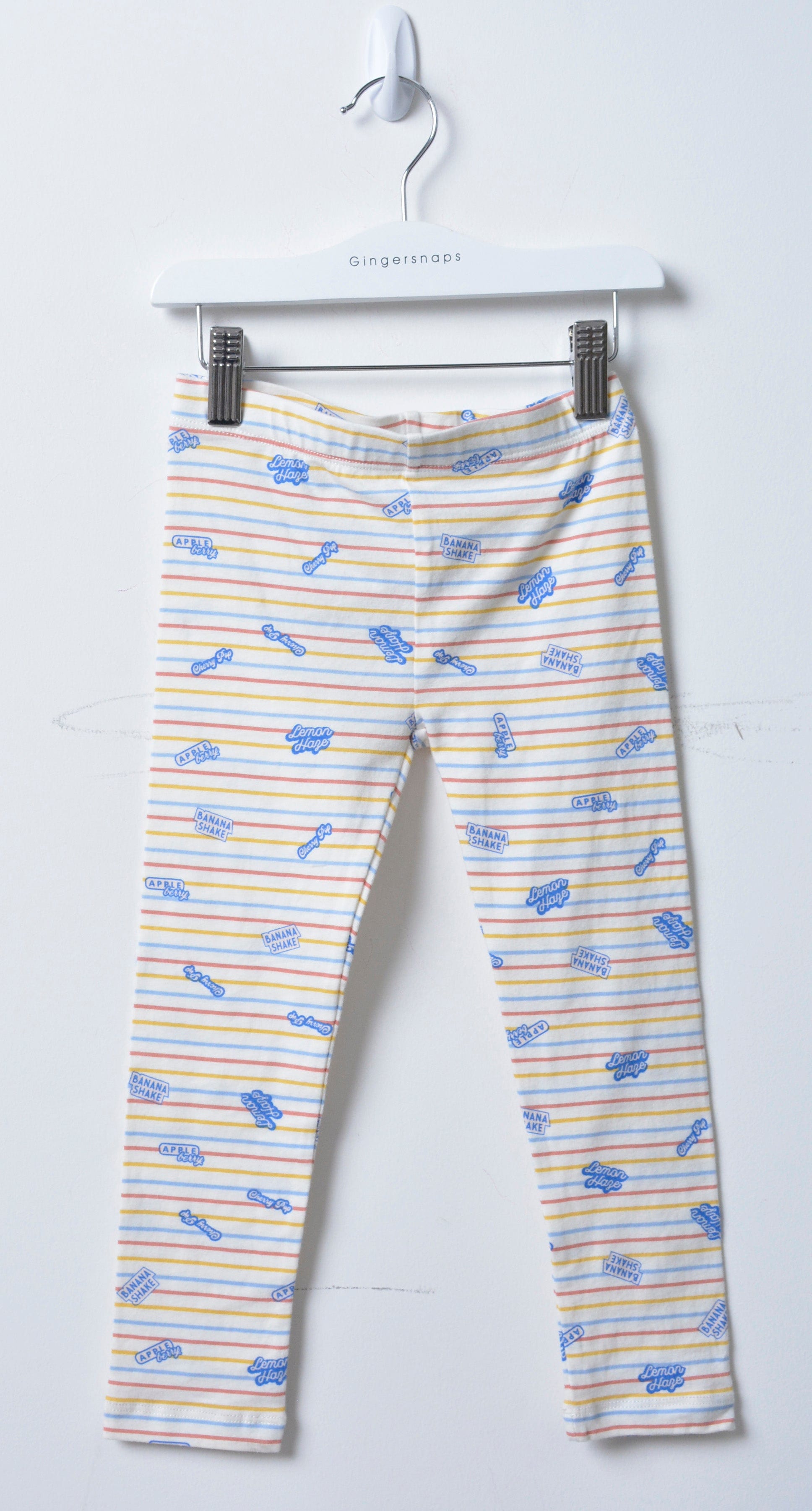 جينجرسنابس بنطلون بناتي مخطط بالعرض بطبعة متعدد الألوان