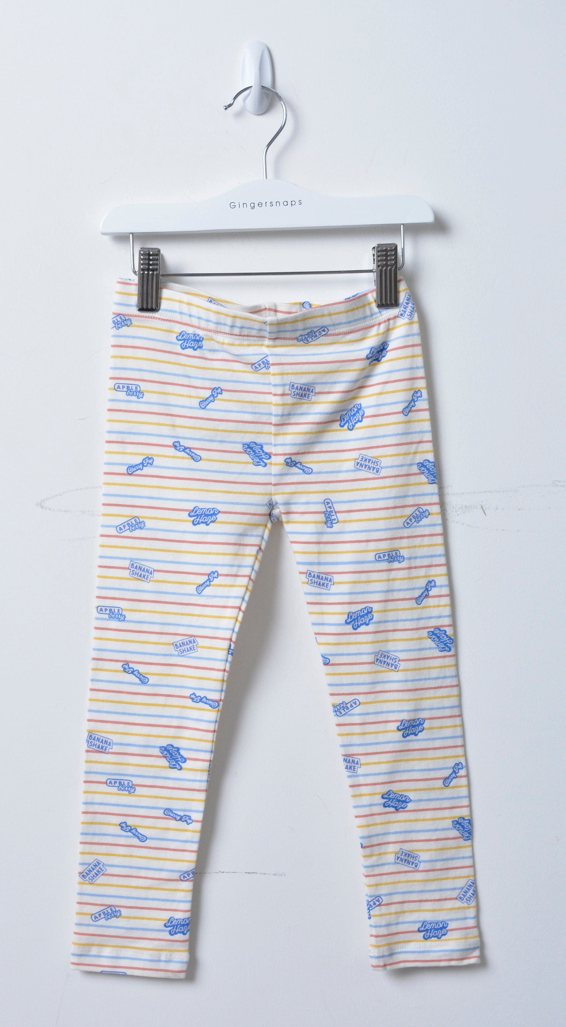 جينجرسنابس بنطلون بناتي مخطط بالعرض بطبعة متعدد الألوان