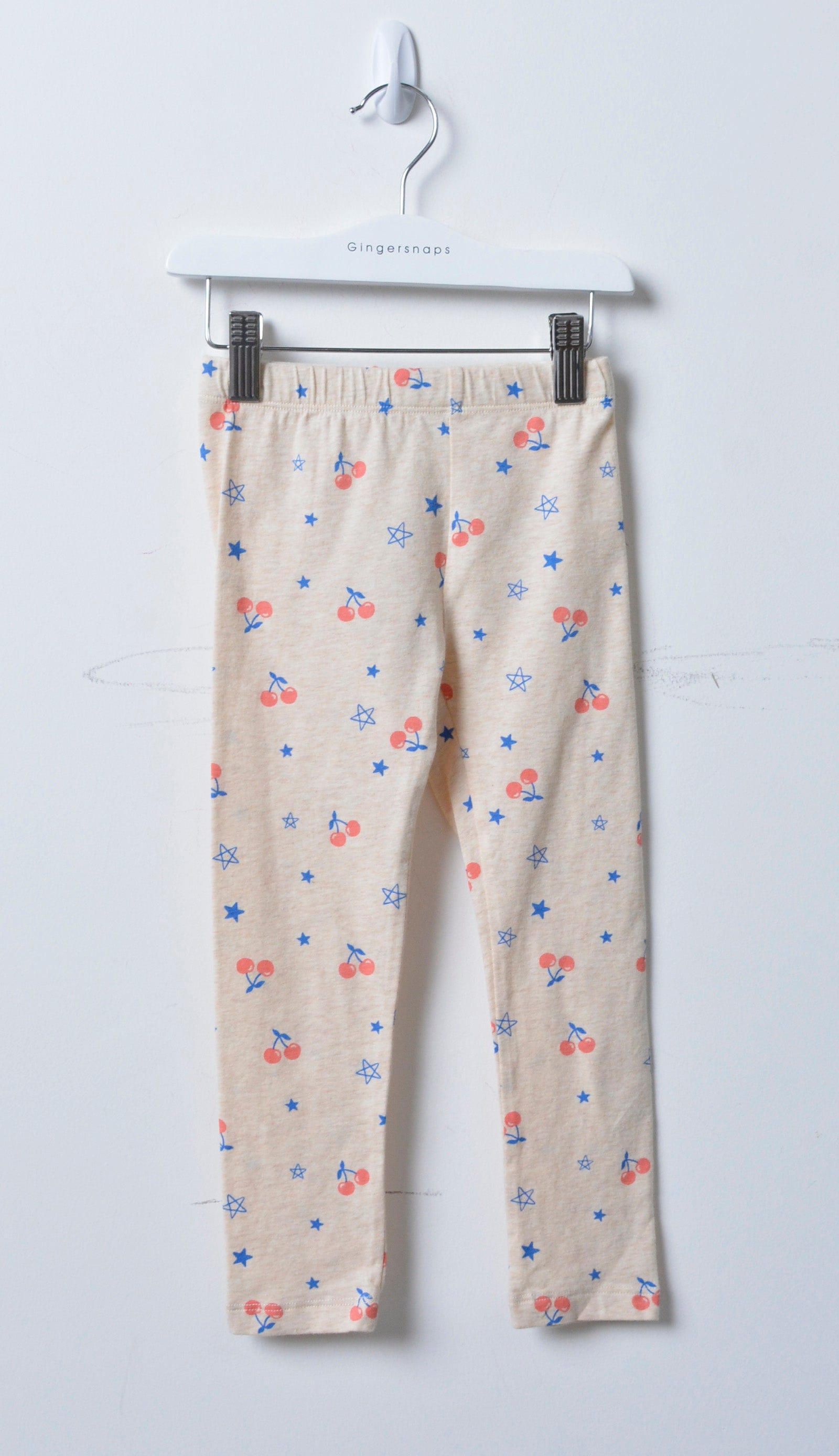 جينجرسنابس بنطلون بناتي بطبعة نجوم وكرز متعدد الألوان