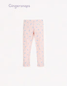 جينجرسنابس بنطلون بناتي منقوش وردي