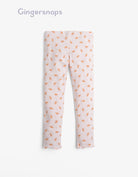 جينجرسنابس بنطلون بناتي بطبعة شمس وردي