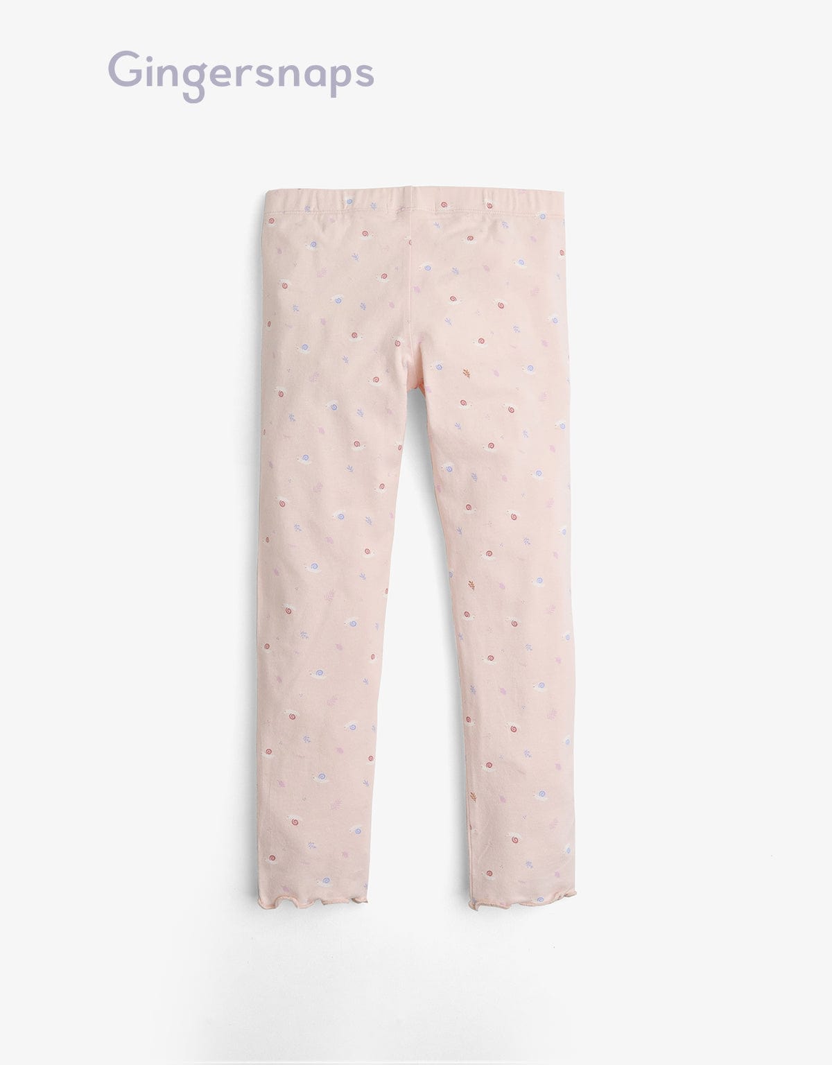 جينجرسنابس بنطلون بناتي بطبعة أحمر بنفسجي