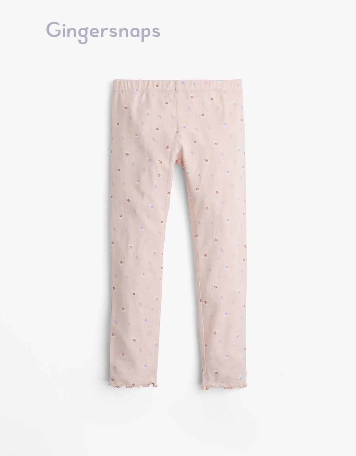 جينجرسنابس بنطلون بناتي بطبعة أحمر بنفسجي