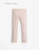 جينجرسنابس بنطلون بناتي بطبعة أحمر بنفسجي