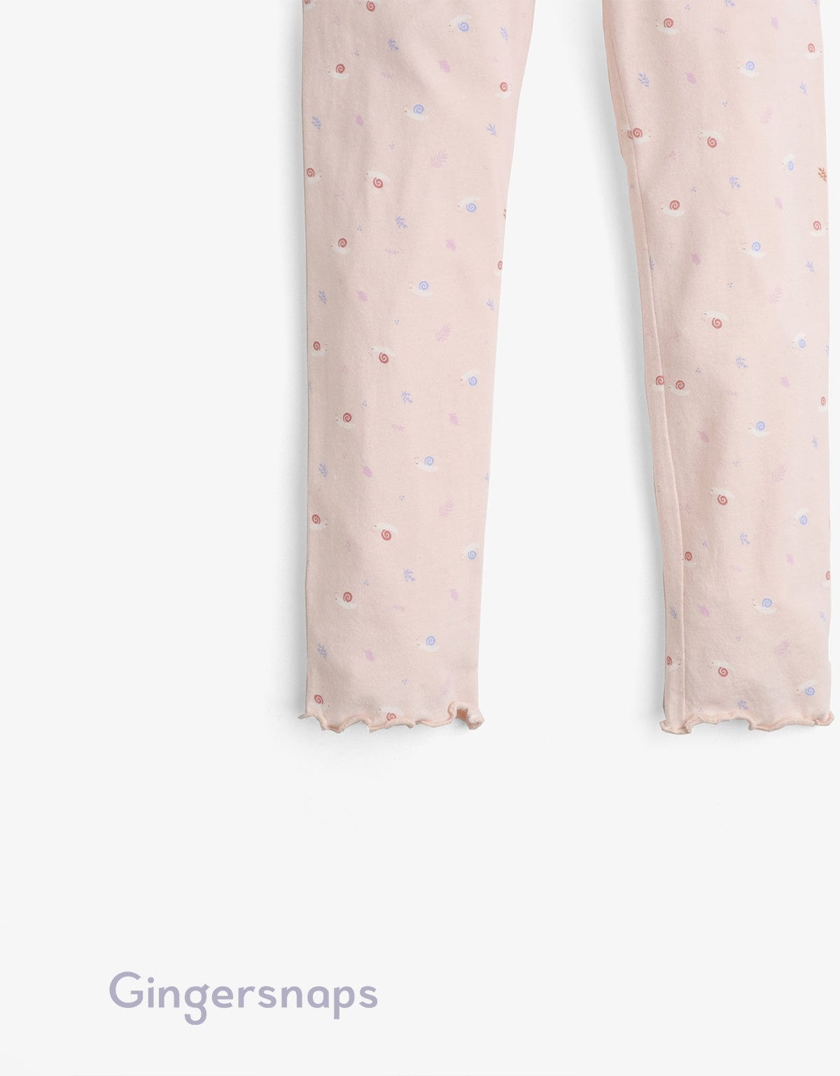 جينجرسنابس بنطلون بناتي بطبعة أحمر بنفسجي