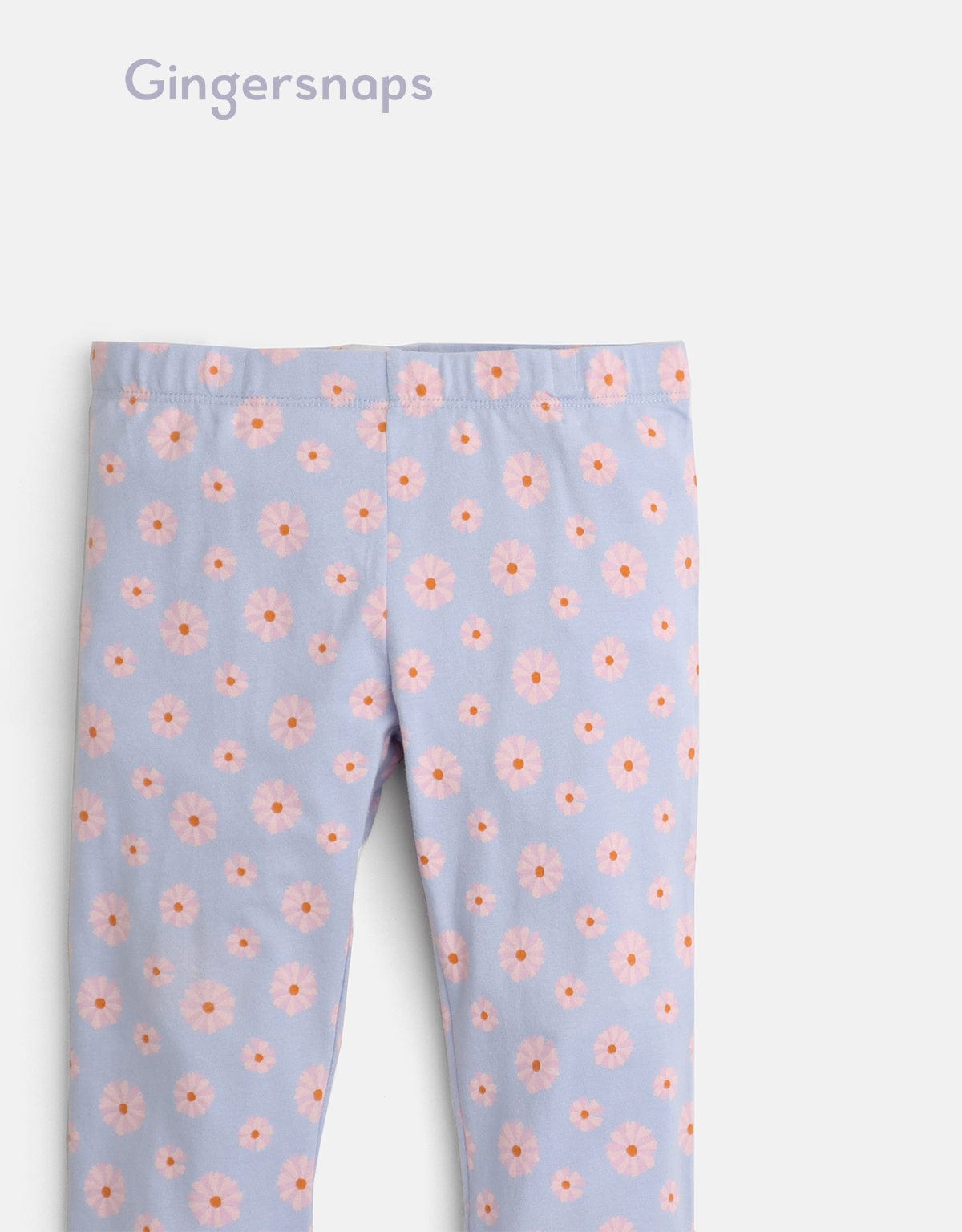 جينجرسنابس بنطلون بناتي منقوشة بورد أزرق