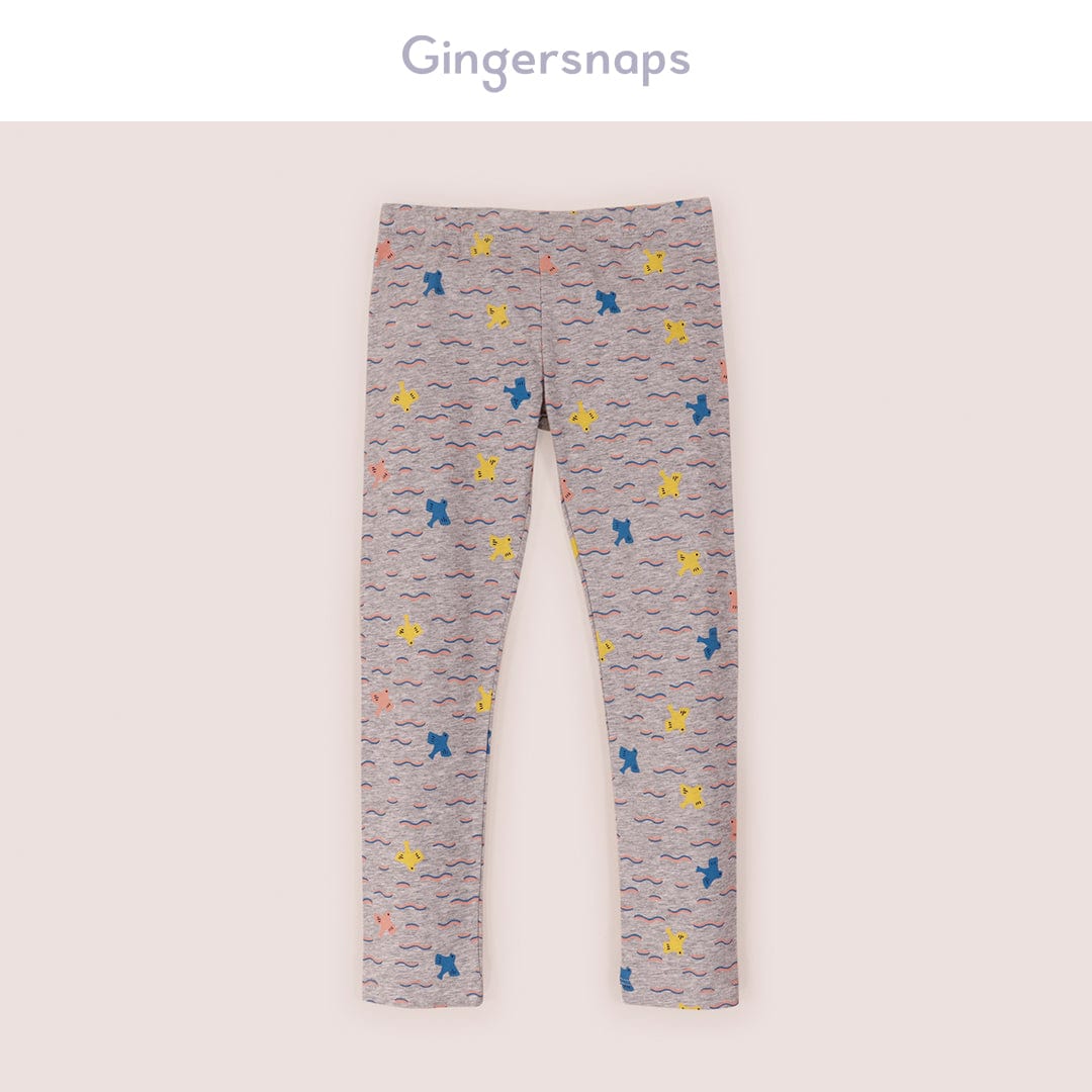 جينجرسنابس ليقنز بناتي منقوش متعدد الألوان