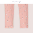 جينجرسنابس ليقنز بناتي بطبعة حصان أحمر بنفسجي