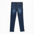 جينجرسنابس بنطلون بناتي جينز بخطين جانبيين أزرق/سط