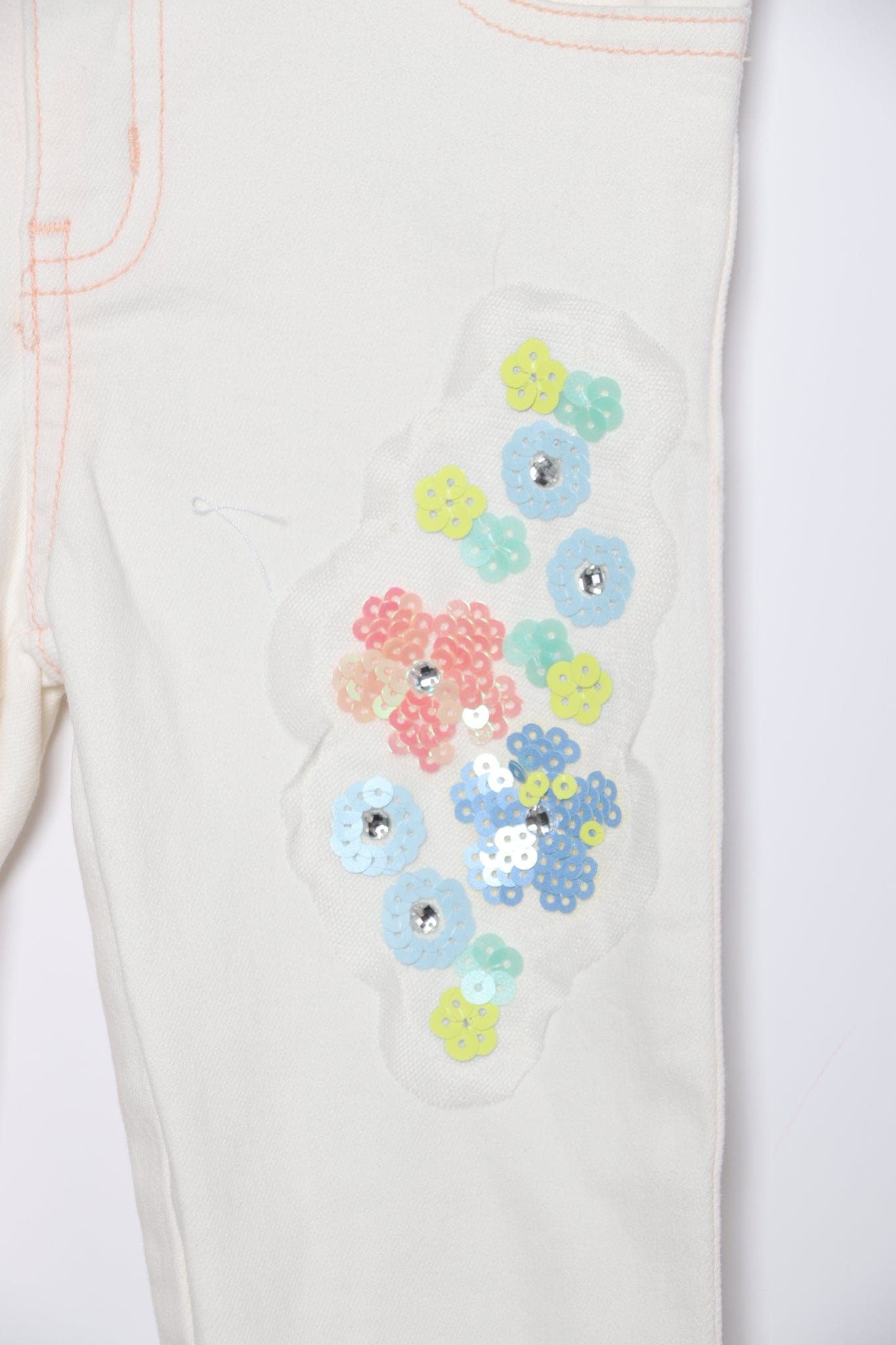 جينجرسنابس بنطلون بناتي مزين بتشجير أوف وايت