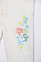 جينجرسنابس بنطلون بناتي مزين بتشجير أوف وايت